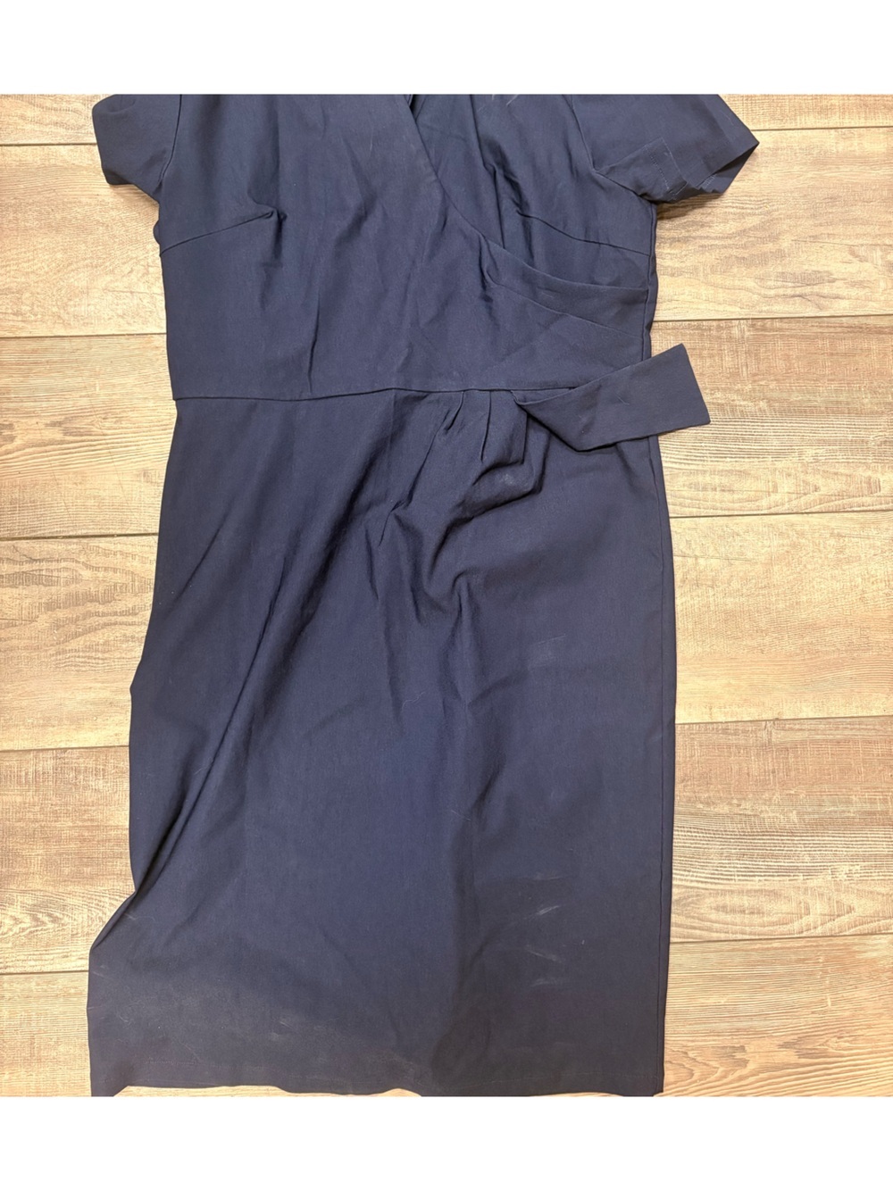 Muxxn Women’s XXL Classic Navy Sheath Dress with Belt New